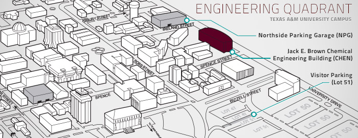 德克萨斯农工大学工程象限示意图