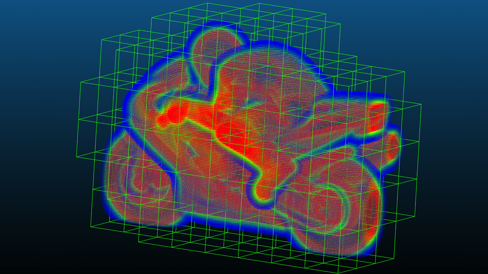 摩托车的3D模型